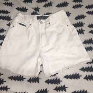 White shorts